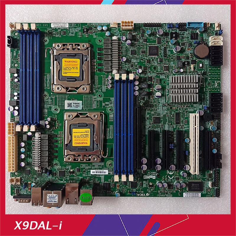 X9DAL-i For Supermicro Server Motherboard Support  E5-2400 v2 Dual Port GbE LAN LGA1356 DDR3