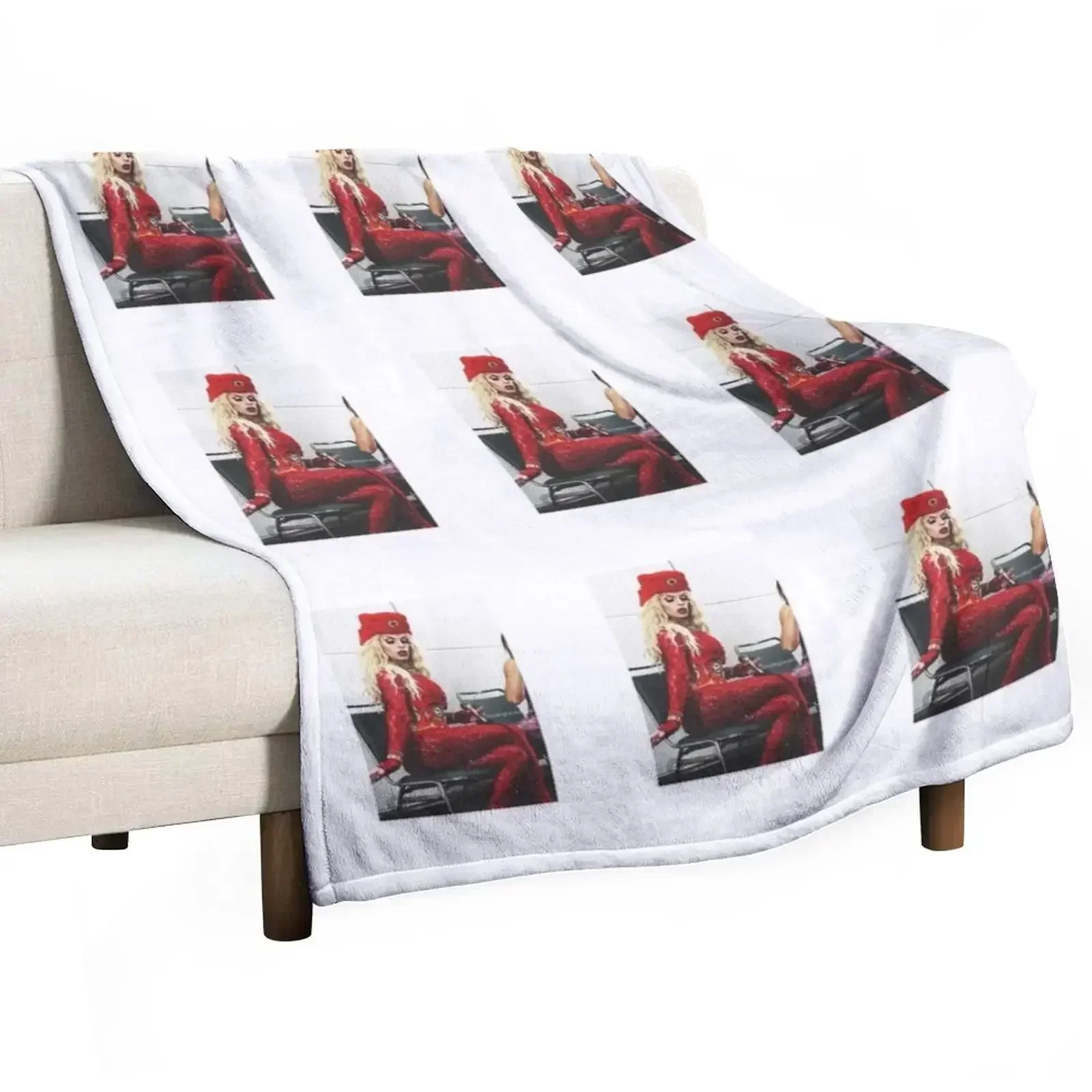 Katya zamolodchikova Throw Blanket Designers Sofa Quilt Warm Blankets For Sofas Blankets