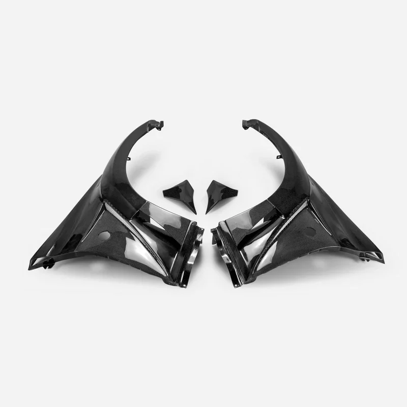 Racing Car VAR Style Front Bumper Fender Flares for Nissan 370z 2009 Onwards