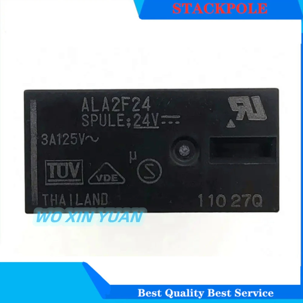 1PCS 100%Original New Relay ALA2F24 24VDC ALA2F12 12VDC ALA2F24-24V ALA2F12-12VDC 6PIN 3A alternative F4AK024T