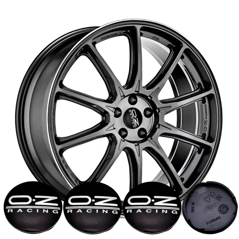 

4pcs 62mm OZ Racing Logo EmblemAlloy Car Wheel Center Caps Wheel Hub Cap Auto Rim Cover Replace Car Accessories for M595 O.Z