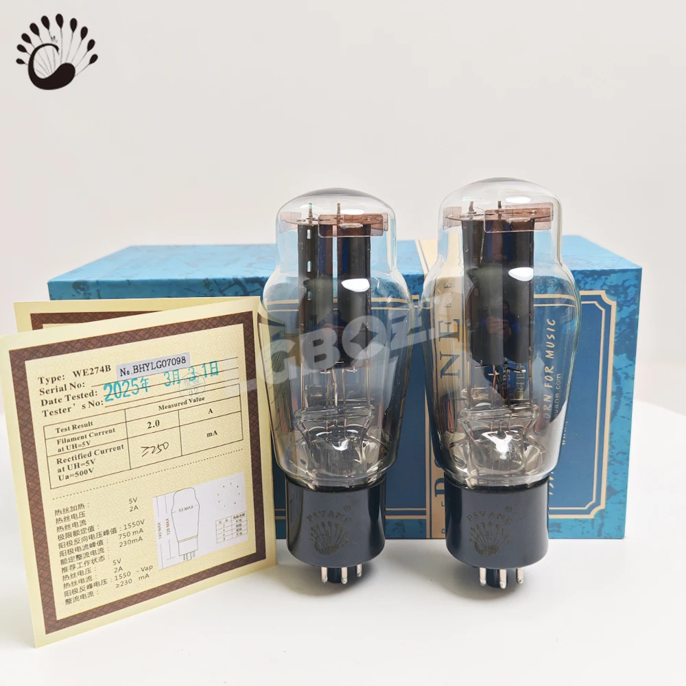

Выпрямительная трубка PSVANE WE274B для 5U4G/5AR4/GZ34 — обновление аудиофилов с превосходным звуком и совместимостью аудиоусилителя