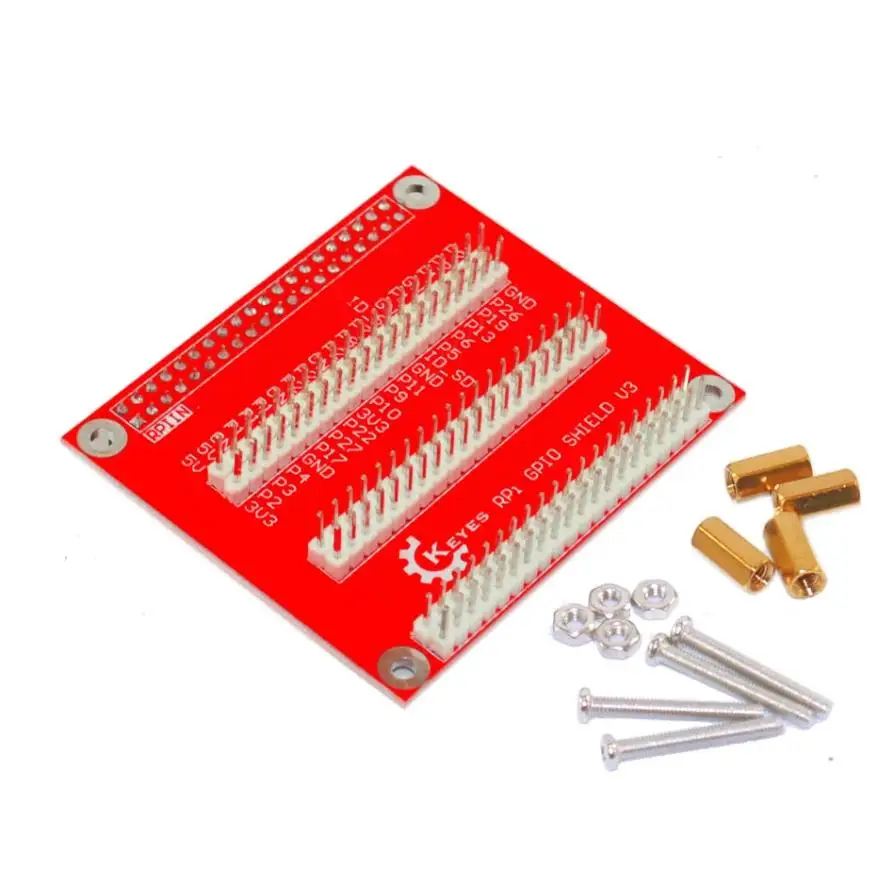 

5th generation one expansion three GPIO expansion board 40Pin multi-function Raspberry Pi 5/4B/3B