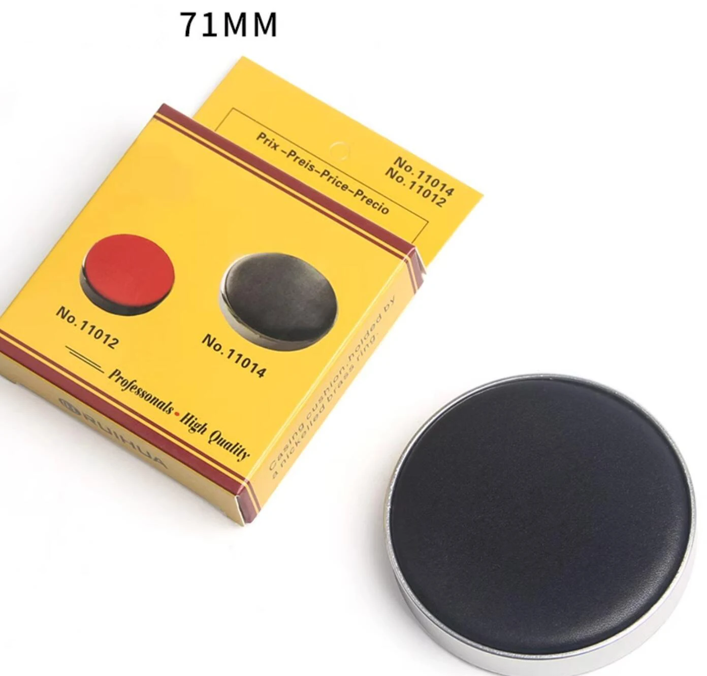 Professional Leather Watch Repair Tool Cushion Pad Watchmaker Movement Casing Watch Jewelry Holder Watchmaker Accessory