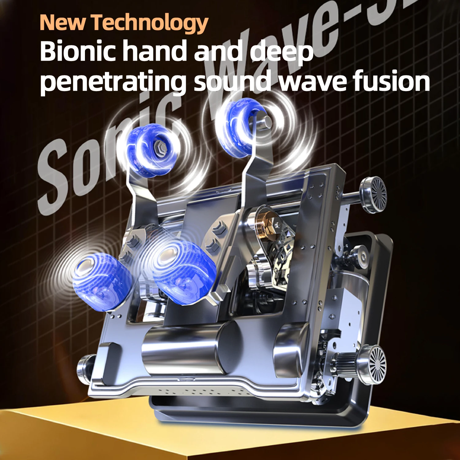 2026 Sonic Wave Massage Chair Full Body Shiatsu Electric Recliner with Zero Gravity AI Voice Calf Kneading 30 Massage Programs