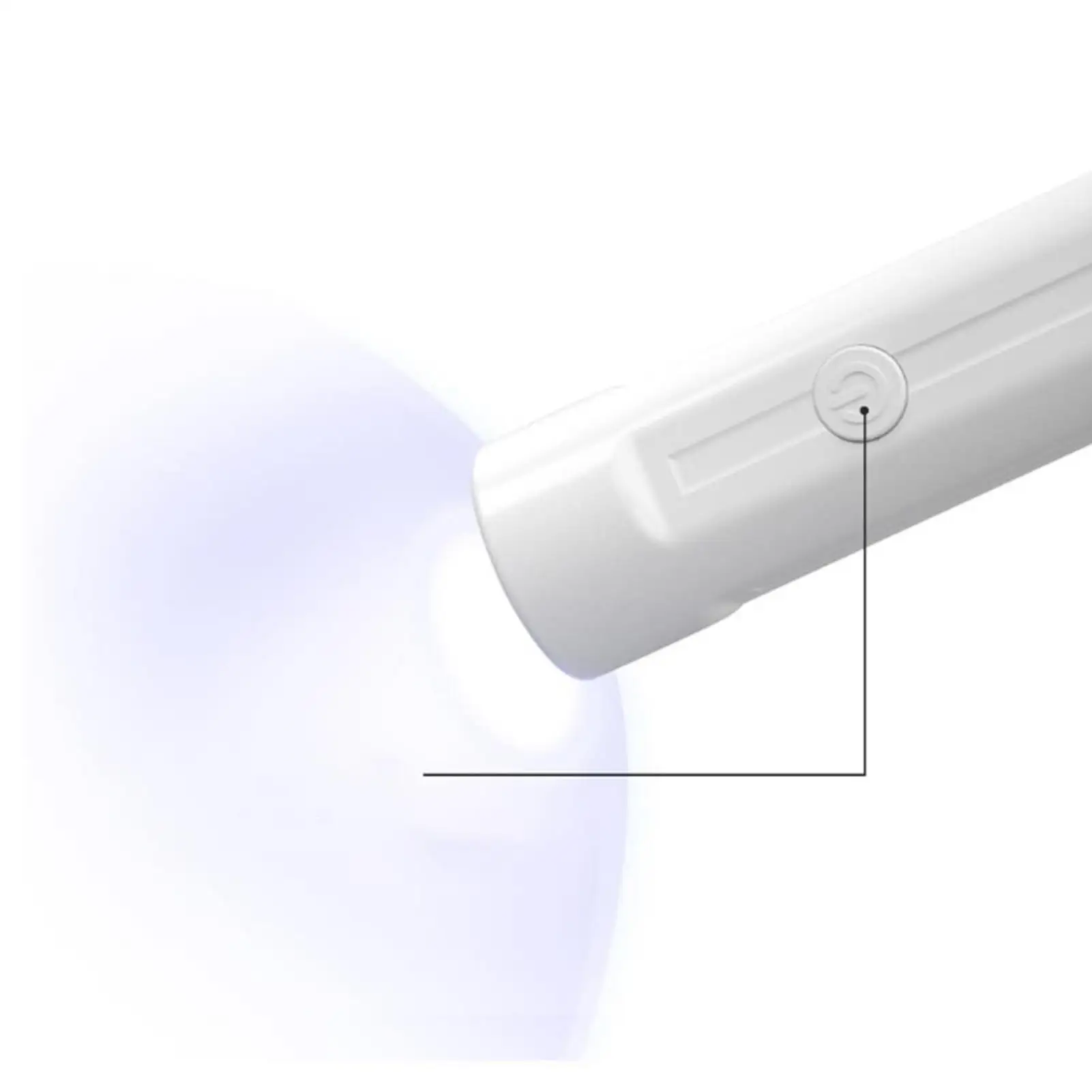 Mini lampada per unghie UV a LED portatile-3W ad asciugatura rapida con 2 timer e 3 chip di lampada, strumento per asciugare le unghie in Gel ricaricabile