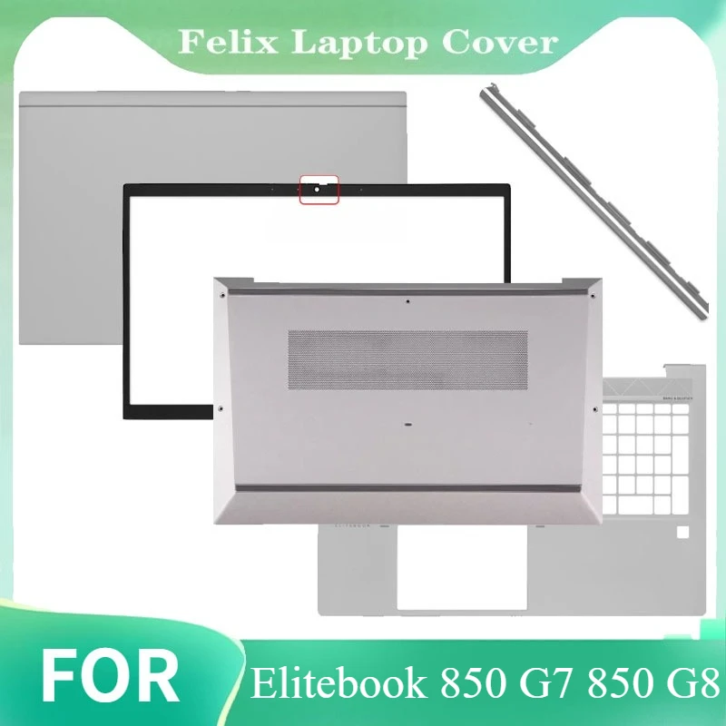 

For Elitebook 850 G7 850 G8 New Laptop LCD Back Cover/Front Bezel/Palmrest/Bottom Case silver
