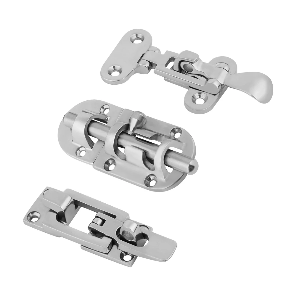 Marine Hardware Stainless Steel Locker Boat Shackle Accessories Deck Lock Hatch