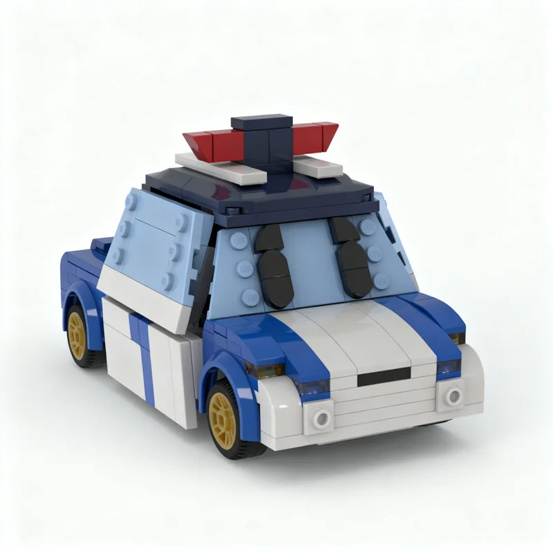 

265pcs MOC Robocar Poli Creator Model Building Blocks Construction Toy Christmas Gifts DIY Creative Idea Education Birthday