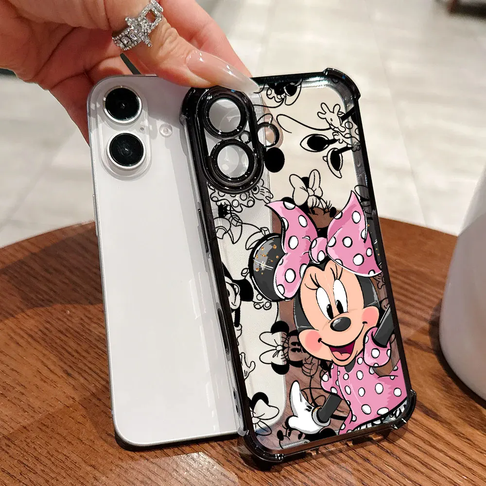 Funny Disney Mickey Mouse Phone Case For Redmi Note 15 Pro 14 13 12 11 10 A7 Pro Plus 5G Redmi 15A 15 15C 14C 13C 12C Soft Cover view 5