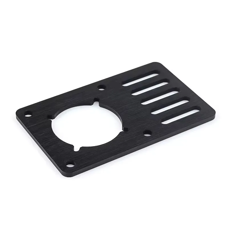 Opensource Nema23 Stepper Motor Mount Plate Aluminum Motor mounting plate precise cnc machining plate for V-Slot 3D Printer CNC