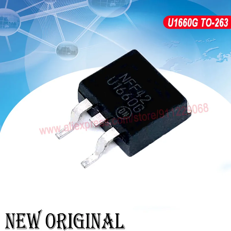 (5 peças) U1660G MURB1660CTG TO-263 600V 16A / K2901 2SK2901 60V 45A / K3272 2SK3272 60V 80A / 15ETX06S 600V 15A TO-263