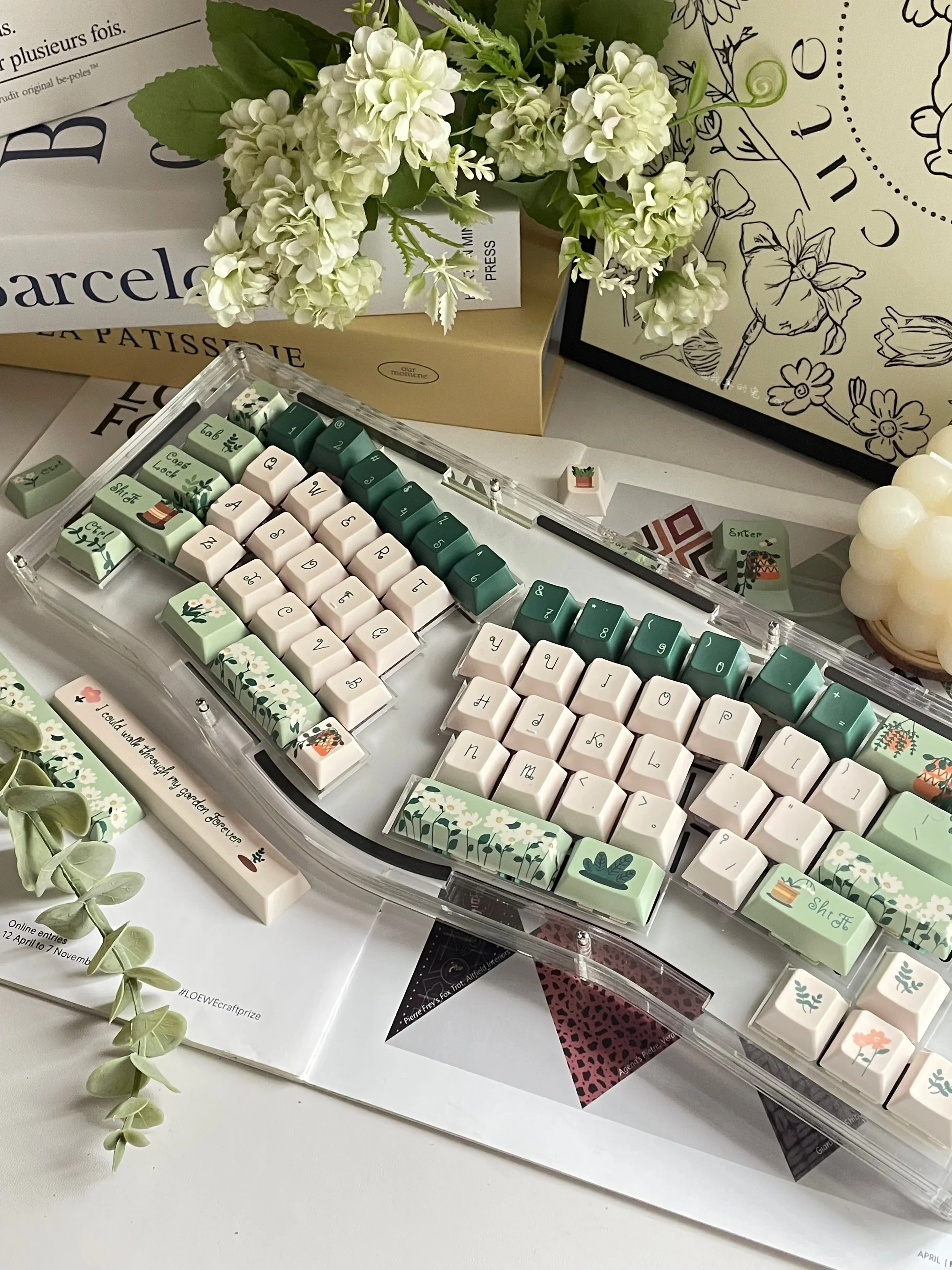 Nanyuan dream keycap original keycap original factory height five-sided sublimation keycap