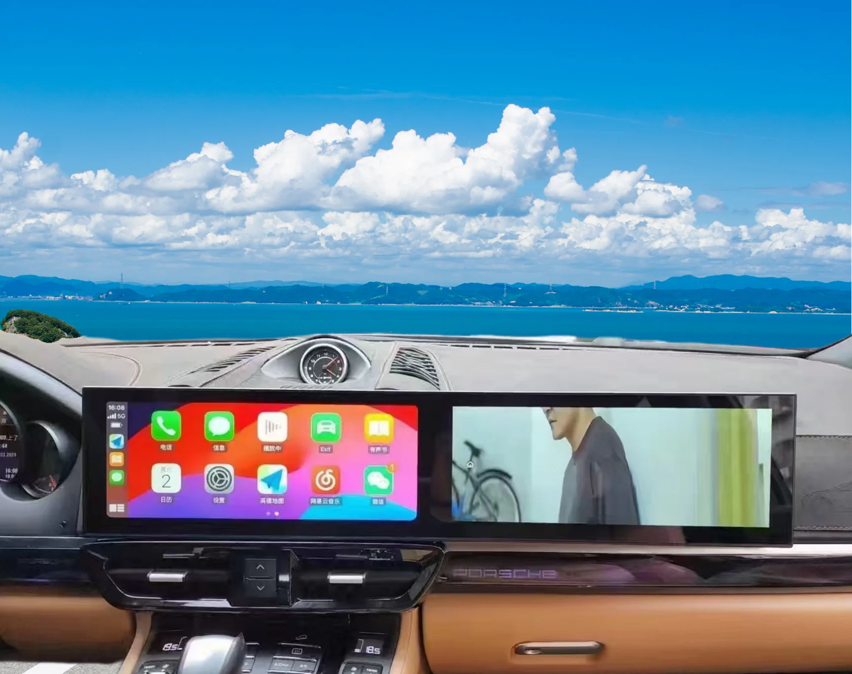 

Upgrade Android 13 Dual Screen Car Radio For Porsche Caynne 2010-2017 Multimedia DSP Player Carplay Gps Navigation Touch Screen