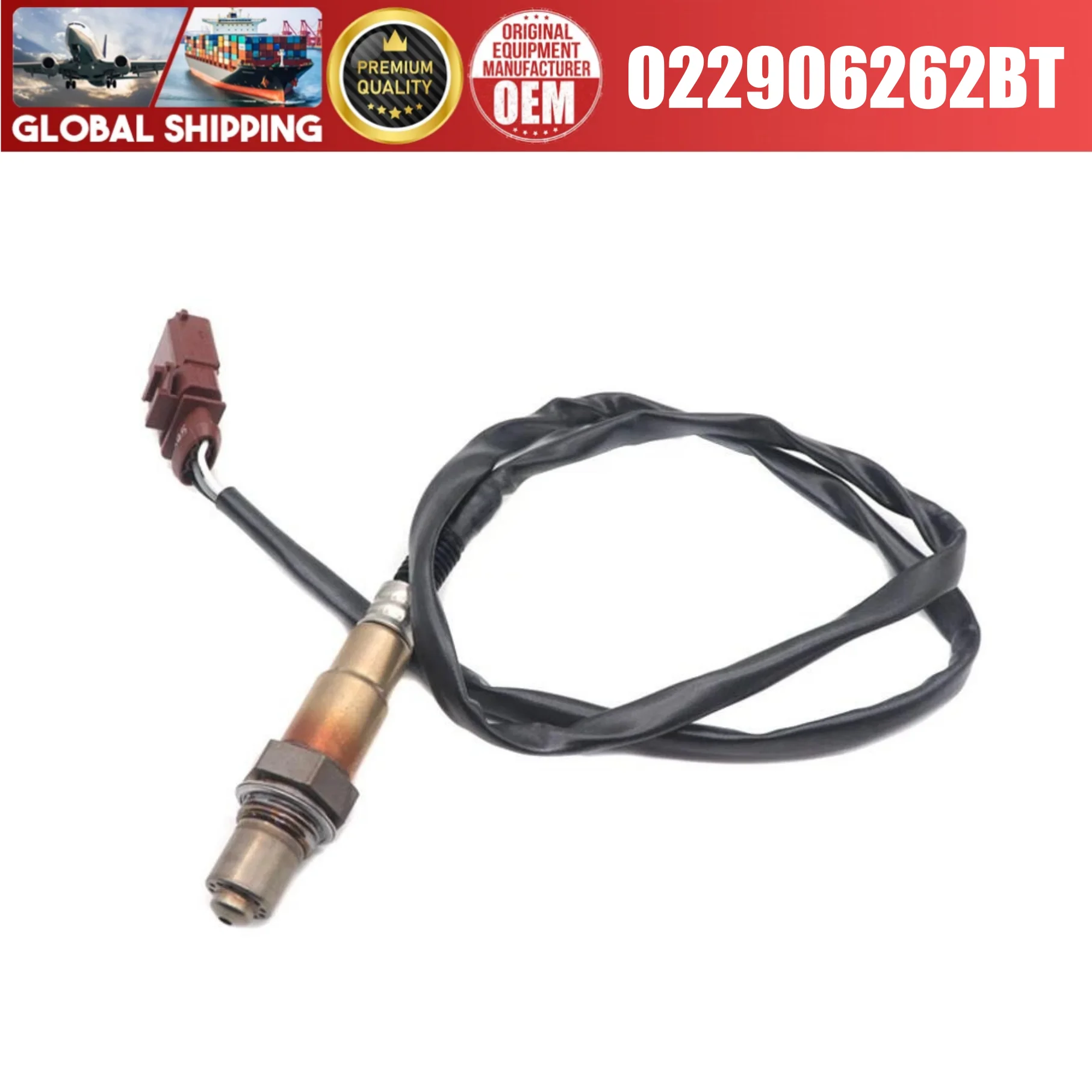 022906262BT 1pcs rear Oxygen Sensor fit for VW Audi Jetta Bora Sagitar Golf Lavida Beetle
