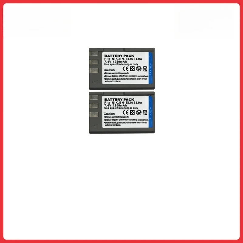 EN-EL9 EN EL9 EN-EL9a EN EL9a Camera Battery For Nikon EN-EL9a D40 D60 D40X D5000 D300 L15 Batterie 1250mAh en-el9