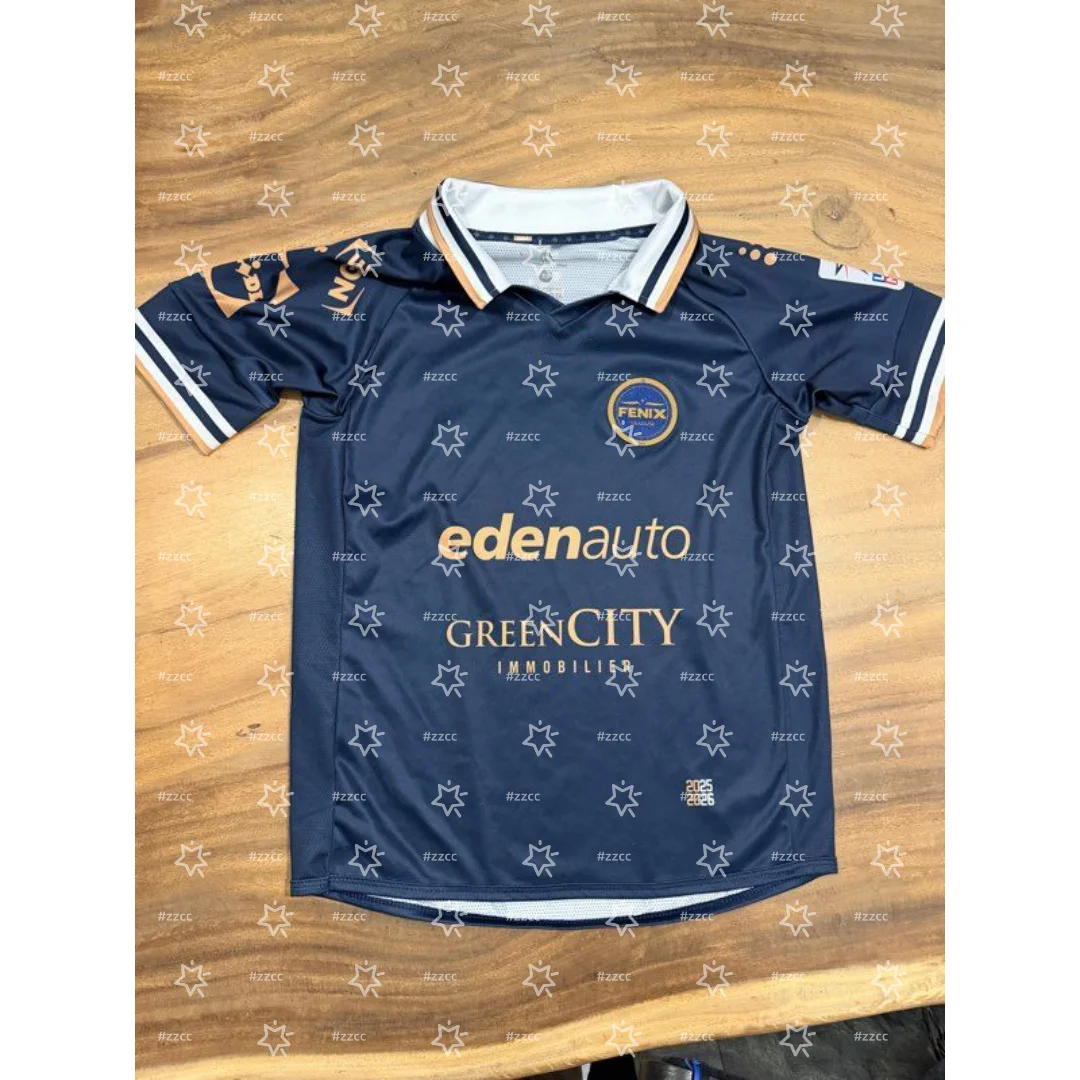 

25-26 Fenix Toulouse Home Handball jersey training suit Summer Sports Men's T-Shirt Children's Clothing Tee Woman Top