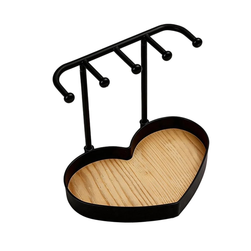 Elegant Jewelry Organizer Stand for Desk Use Designed to Hold For Bracelets and Earrings with for unobstructed Viewing