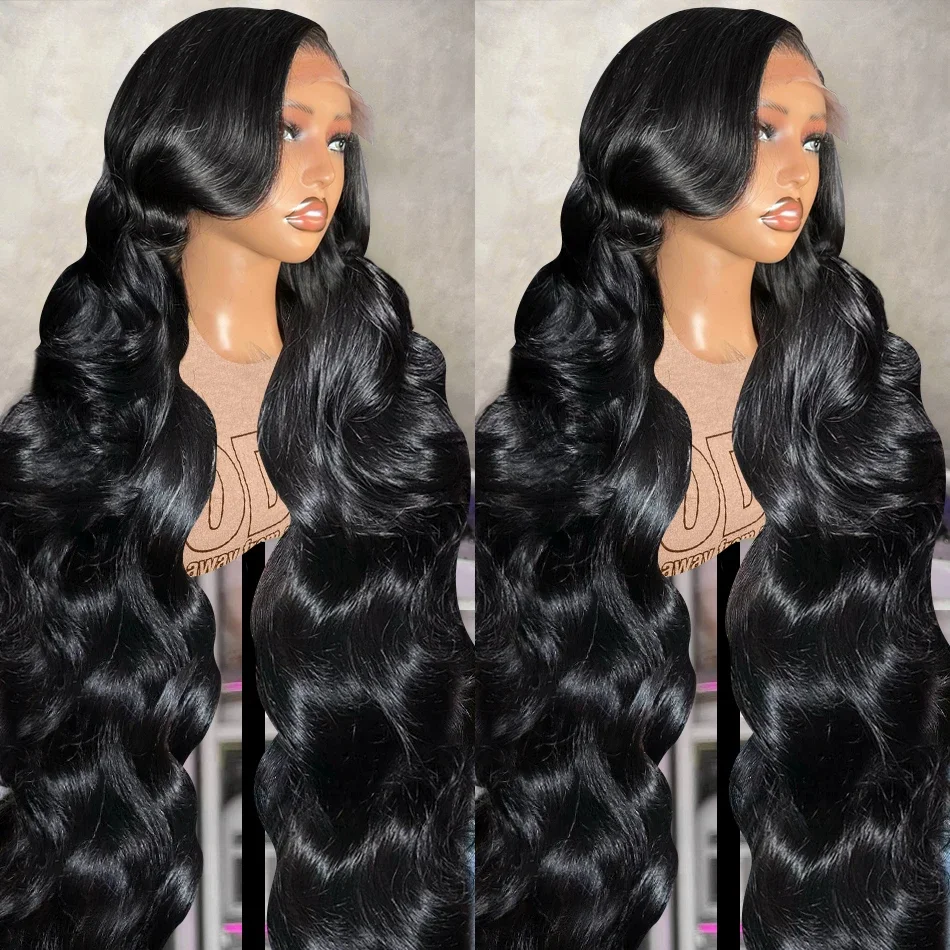 Hairinside Body Wave 13x6 Human Hair Lace Front Wigs 250% 40 Inch HD Transaparent 13x4 Lace Frontal Wigs 5x5 Lace Closure Wig