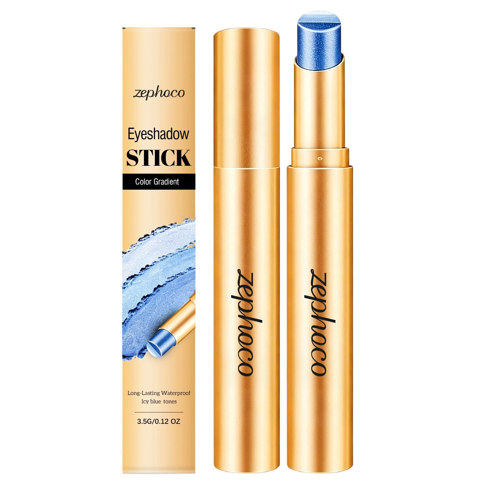1 unid. de barra de sombra multicolor con pigmento intenso y tacto suave, fácil difuminación, preparación diaria de color, herramienta de belleza portátil para todo tipo de ojos.