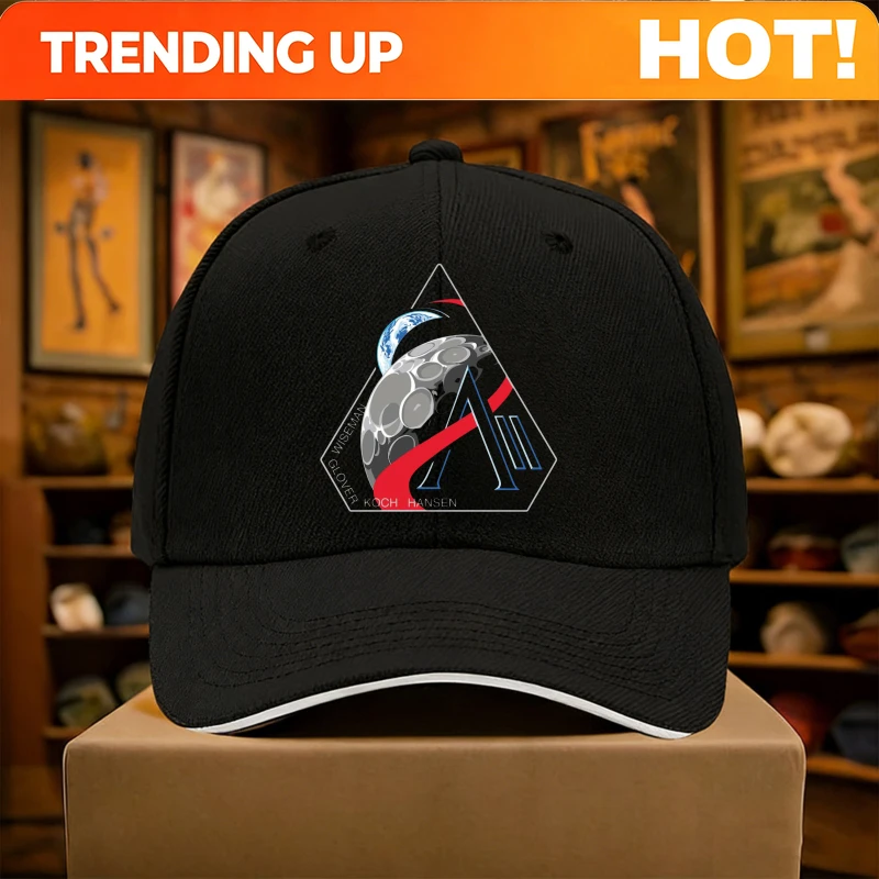 New Baseball Cap Artemis 2 Mission Logo Adults Return to The Moon Back Print