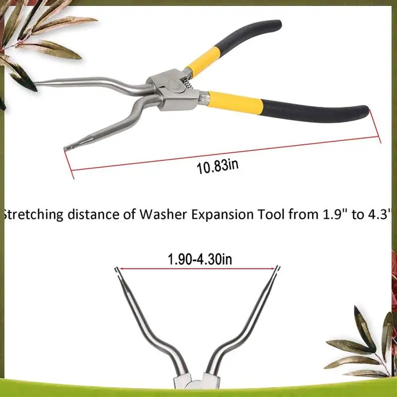 AB98-383EER4004A/383EER4001A أداة إزالة توسيع زنبرك الغسالة لتمهيد الباب 4986ER0004F/B/G ، استبدال الربيع الخارجي الداخلي