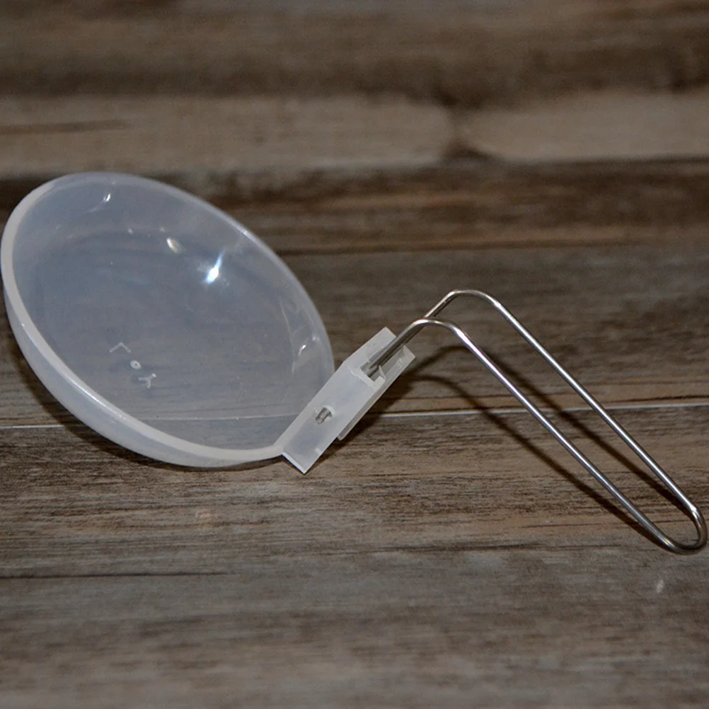 

5pc Portable Soup Spoons Set Foldable Long Handle Camping Tableware Plastic Kitchen Utensils For Outdoor Hiking Picnic Bbq