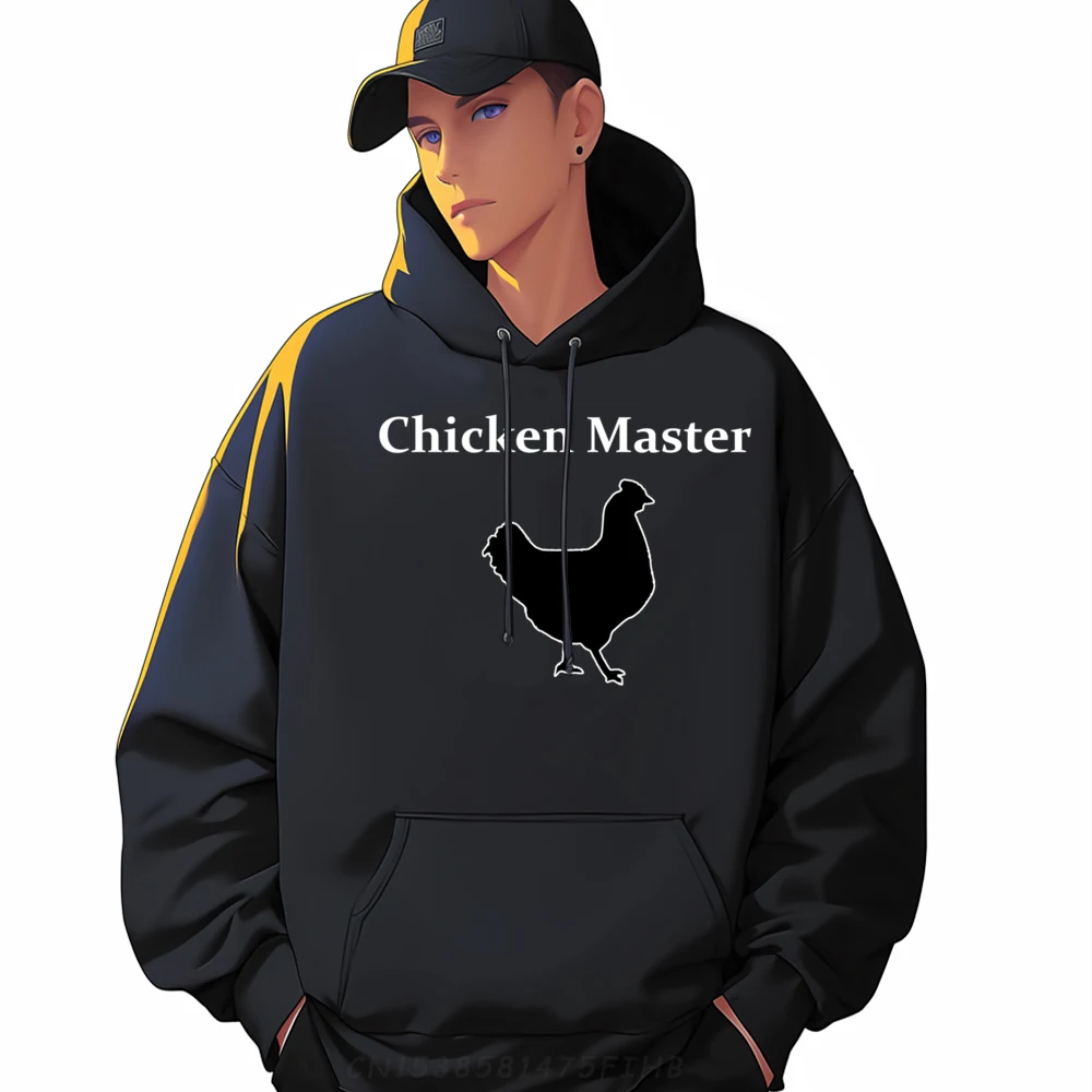 

Chicken Shirt Chicken Master Poultry Hoodies For Male Long Sleeve Hoodies Classic Thanksgiving Day O-Neck Coats Printing