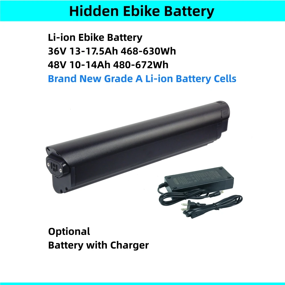 

Bike Frame Hidden City Bike Ebike Battery 36V 12.8Ah 13Ah 15Ah 17.5Ah 48V 10.4Ah 14Ah for LLobe Trecking bike E-bike Battery