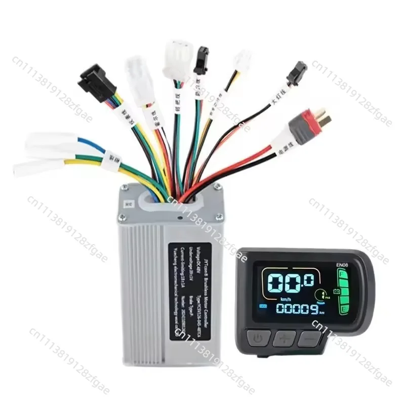 compatible-avec-le-panneau-d'instruments-lcd-intelligent-en08-pour-velos-electriques-cable-etanche-5-broches