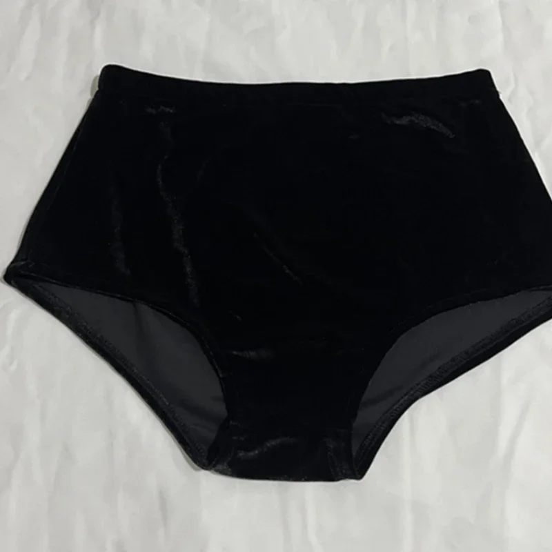 Kpop Cantante coreana Concerto Pantaloncini slim in velluto nero Donna Costume da ballo jazz Discoteca Abbigliamento da performance sul palco Abbigliamento Hip Hop