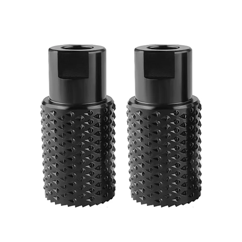 【Nowa Wyprzedaż】 2 szt. Głowica obrotowa do szlifierki kątowej, otwornica do drewna do metalu i drewna, do rzeźbienia/polerowania/grawerowania/zgrubowania