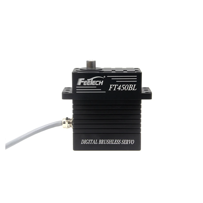 Feetech24V 450kg.cm Steel Gear Brushless Motor 180 Degree Servo for Robotics Field Industrial Service Special-purpose Robots