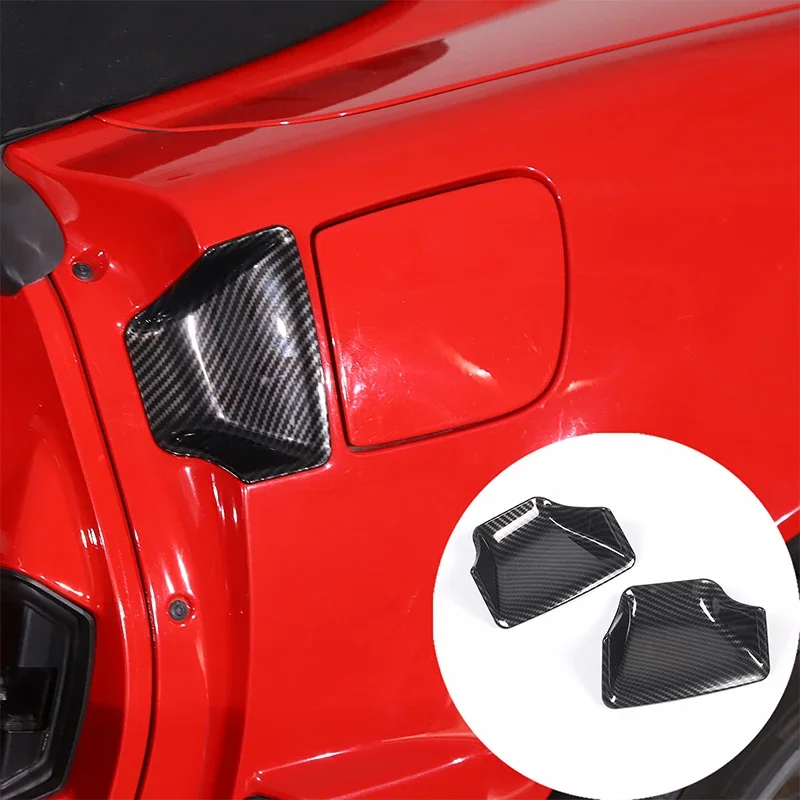 

For Chevrolet Corvette C6 2005-2013 ABS Carbon Fiber Style Car Door Bowl Frame Protection Sticker Car Modification Accessories