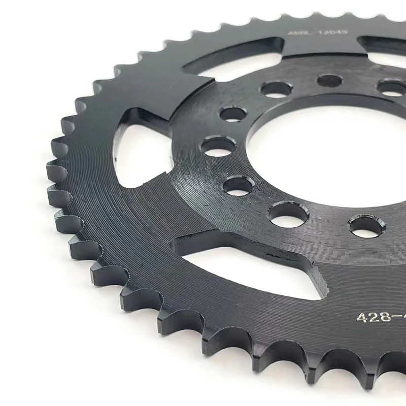 428 45T/15T Motorcycle Front Rear Sprocket for Yamaha TW 225 TW225 E 2002-2007 TW200 TW 200