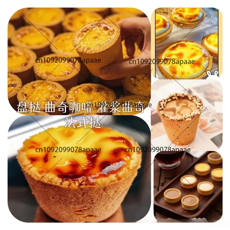 

Commercial Egg Tart Skin Press Making Machine Manual Bake Custard Tart Shell Molding Former Machines