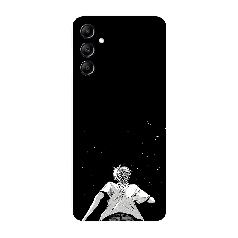 Para Samsung A14 5G 4G Funda  Hojas  Panda  Carcasa de TPU suave para Samsung Galaxy A54 A34 A24  Funda de silicona A04 A04e A04S  Funda