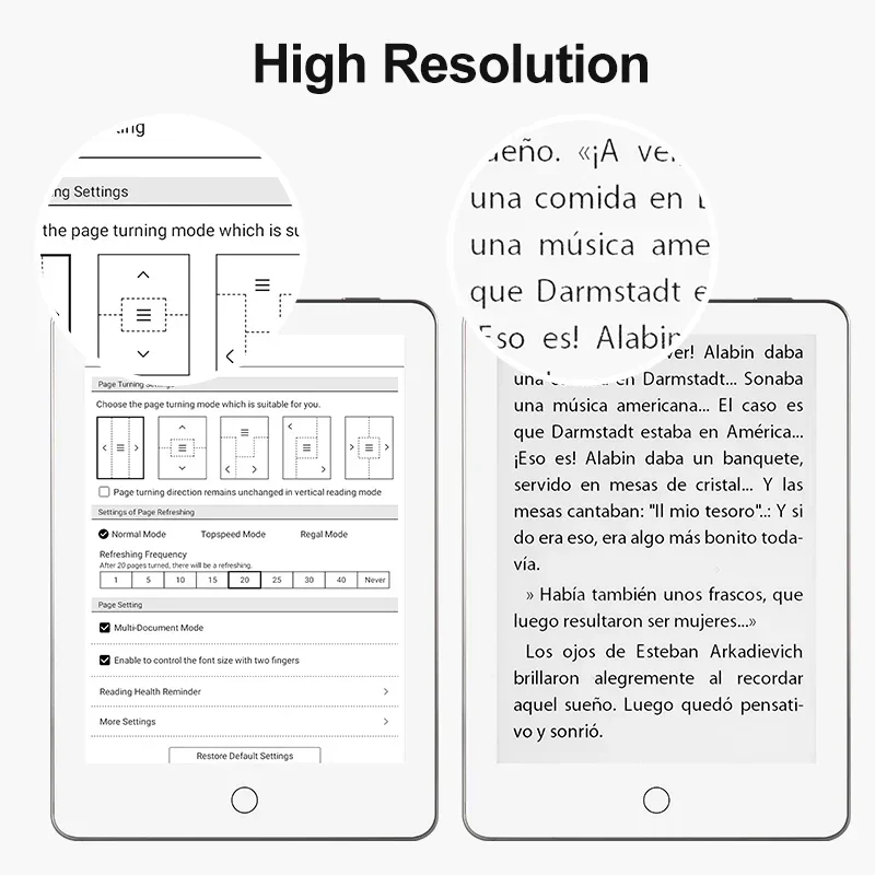 BIGWEI X7Pro 6 ''Eink شاشة قارئ الكتب الإلكترونية كتب Epaper الإلكترونية دفتر الحبر الإلكتروني عرض الكتاب الإلكتروني قارئ الكمبيوتر اللوحي دعم Kindle APP