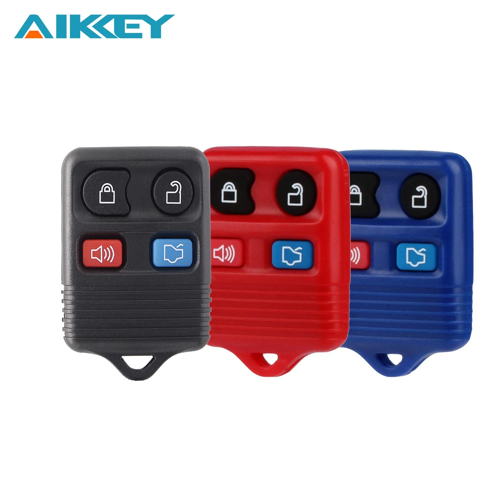 4 Buttons Key Shell Case Cover Car Remote Keyless for Ford Explorer Lincoln Mark For Mercury Mazda B-Series No Circuit Board