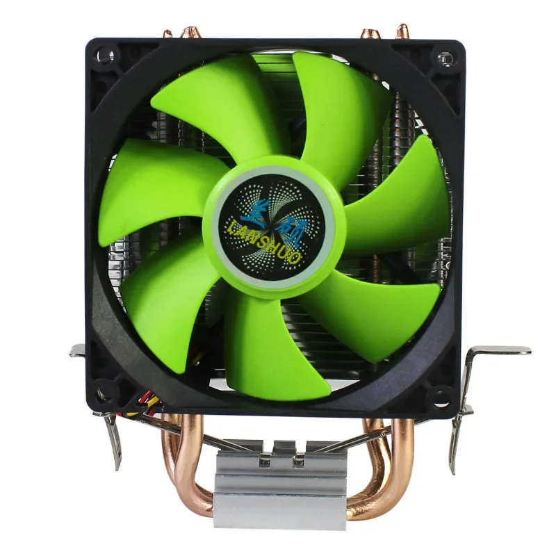 90mm 3Pin CPU Cooler Heatsink Quiet fans for Intel LGA775/1156/1155 for AMD AM2/AM2+/AM3 Dual-sided Fan