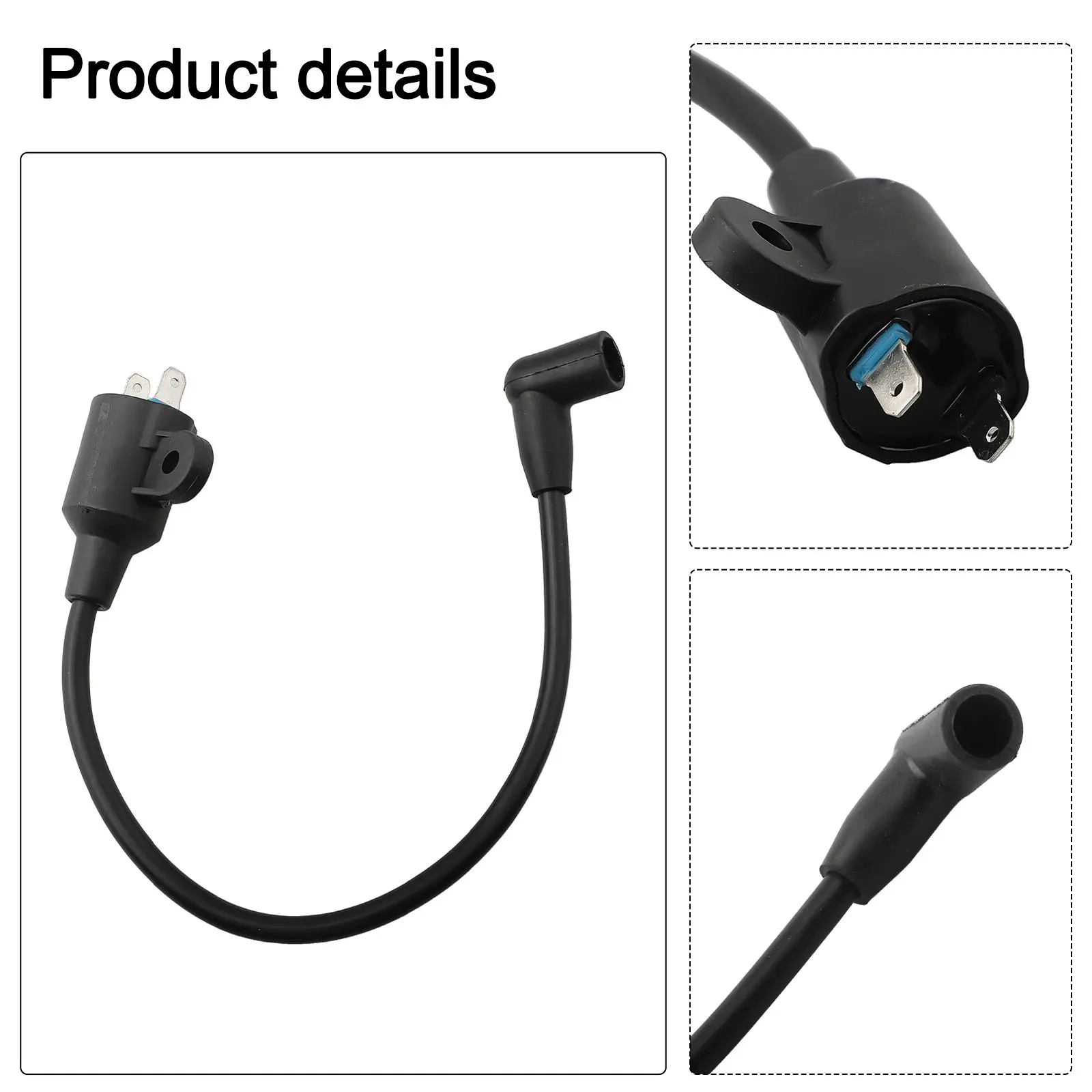 Direct Replacement For Ignition Coil for ET950 ET650 Gas Generator Motor Systems With 25 cm Cable Length Specification