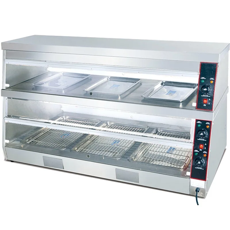 LH constant temperature insulation and moisturizing display cabinet for commercial hamburger shops