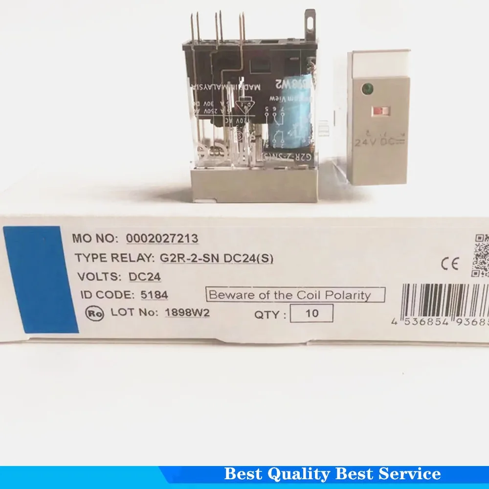 2PCS Brand New and Original G2R-1-12VDC 10A G2R-2-24VDC 5A G2R-1-E-5VDC 16A 5V 12V 24V 110V 230V Power Relay