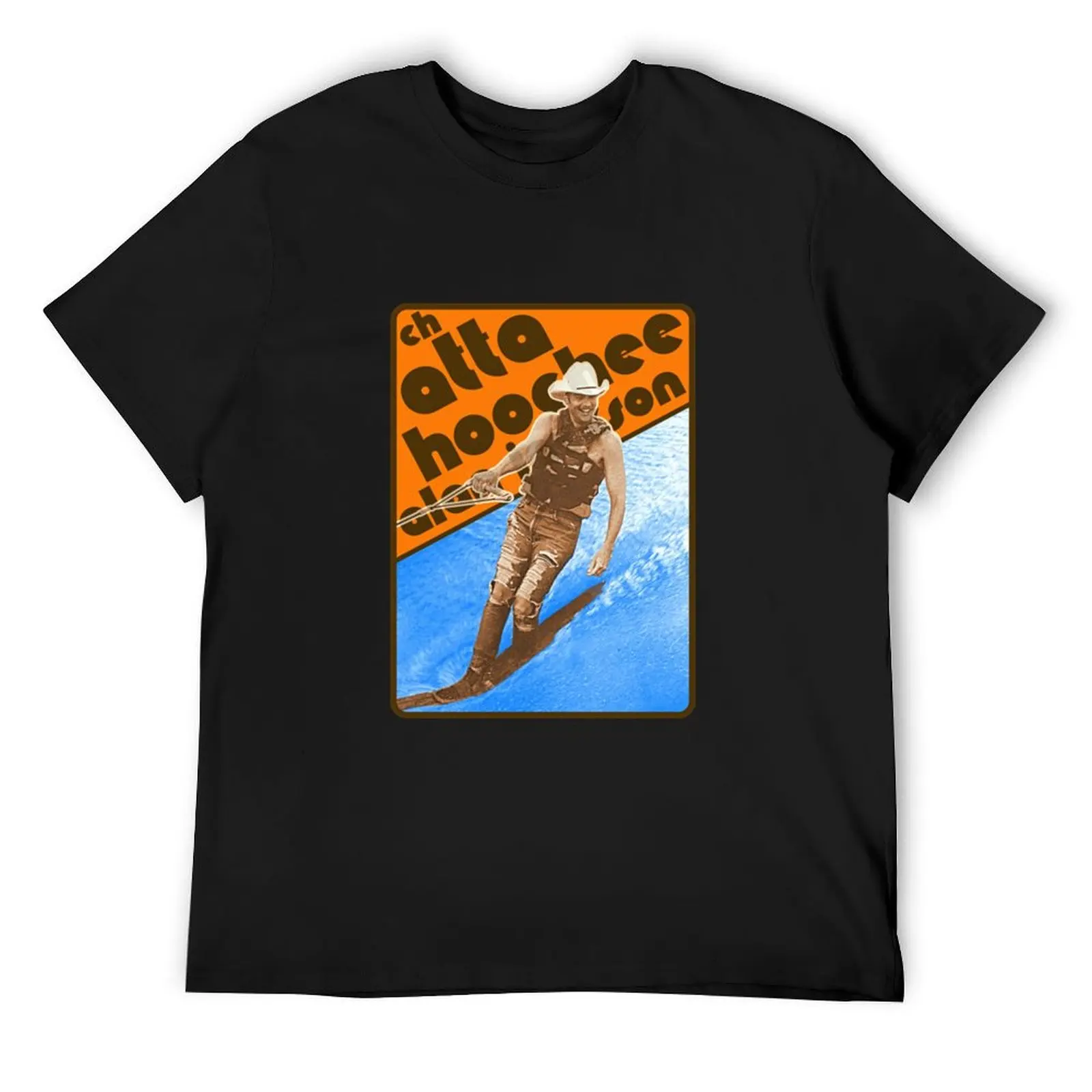 Alan Jackson Chattahoochee Waterskiing Retro Country Fan Art T-Shirt anime tshirt plus size tops T-shirt men