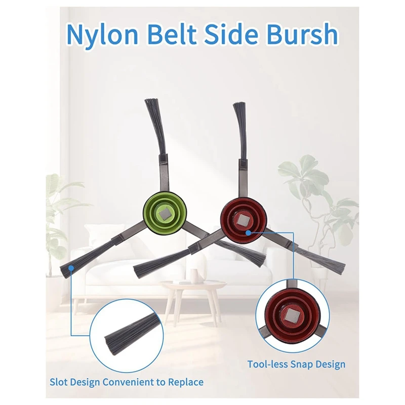 Ecovacs Deebot-Deebot X1 توربو مجموعة ملحقات مكنسة كهربائية ، قطع غيار