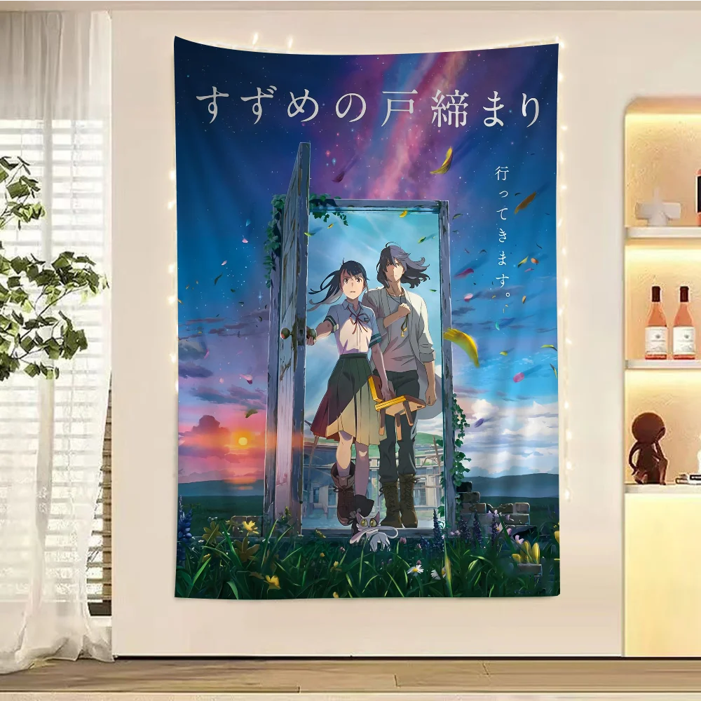 Your Name Anime Tapestry Cheap Hippie Wall Hanging Bohemian Wall Tapestries Mandala Home Decor