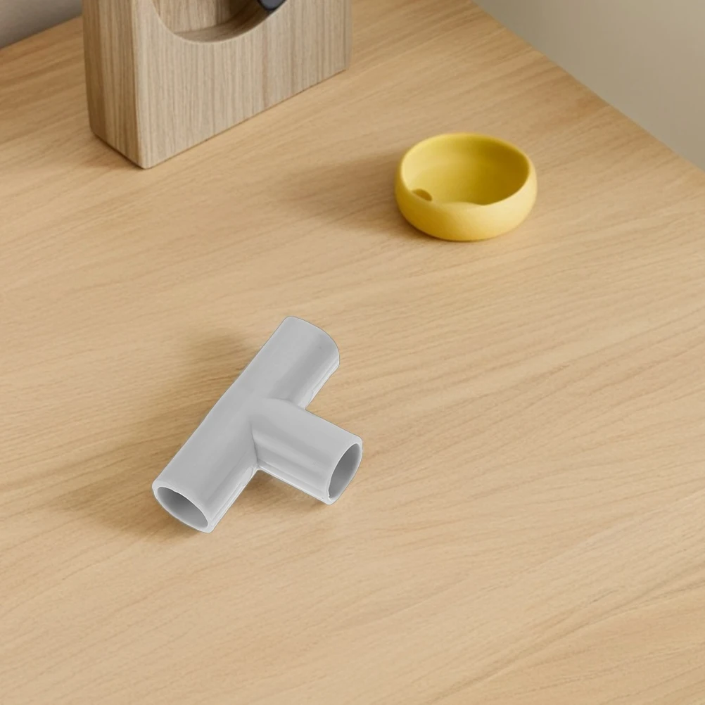Raccordi da 2 pezzi Connettori per tubi a T a 3 vie Accessori di sicurezza stabili per raccordo per tubi box interni ed esterni