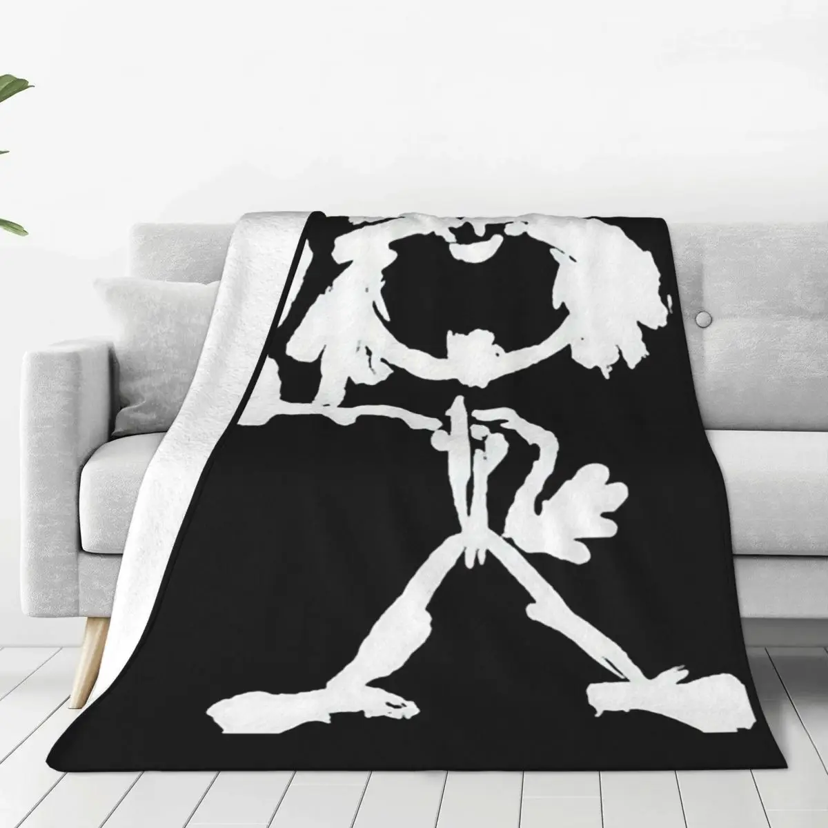 Pearls Jam Music Band Blanket Coral Fleece Plush Textile Decor Funny Say Hi Super Warm Throw Blankets for Sofa Outdoor Bedspread