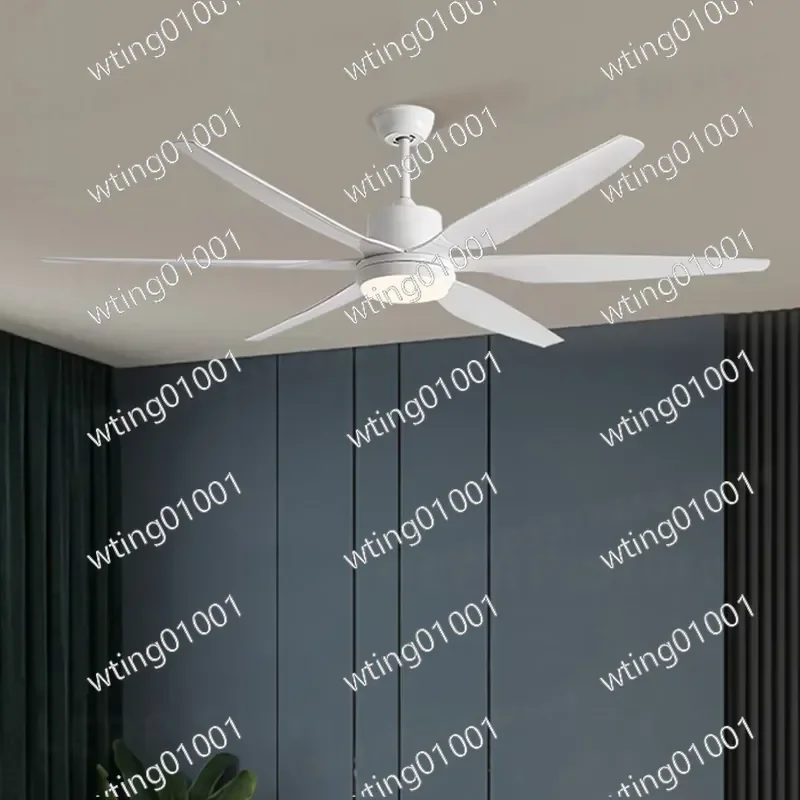 for Zhongshan Modern Simple Ceiling Fan Light with Frequency Conversion for Living Room and Dining Room Decorative Lighting