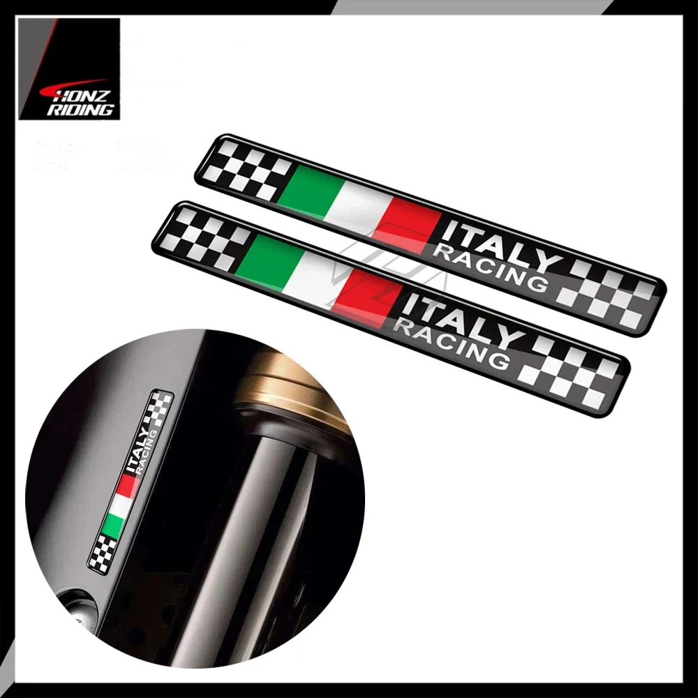 For Ducati Aprilia Piaggio Vespa Sprint 50 150 200 300 3D Motorcycle Decal Italy Racing Sticker